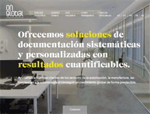 Tablet Screenshot of on-global.com